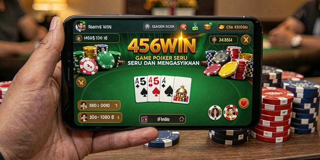 Tampilan gameplay Poker yang menarik dan menegangkan.