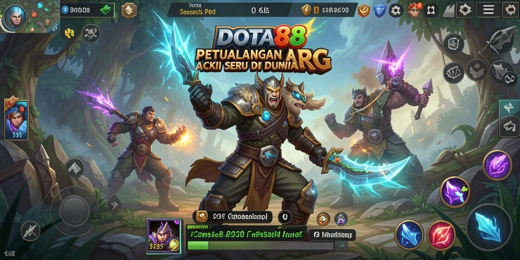 Tampilan gameplay DOTA88 yang mendebarkan di dunia ARPG.