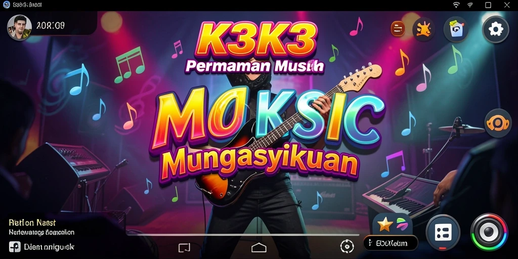 Tampilan utama gameplay K3K3 dengan seru dan interaktif.