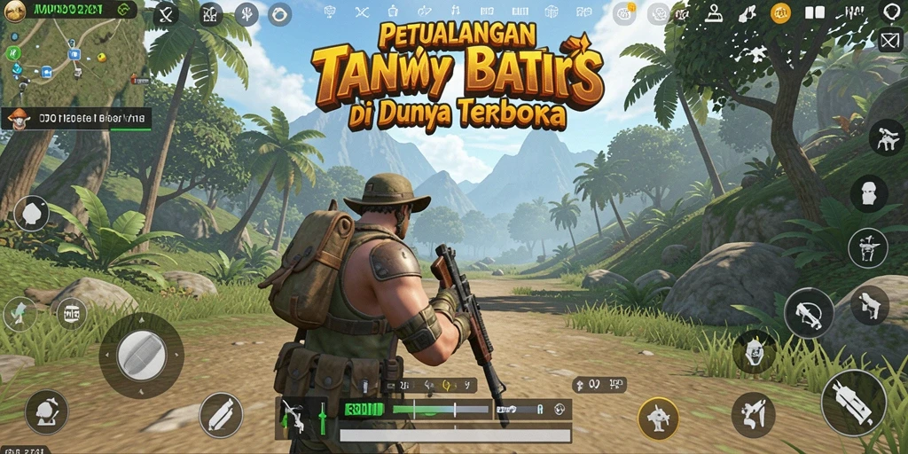 Menampilkan aksi seru di dunia terbuka MPO1221.