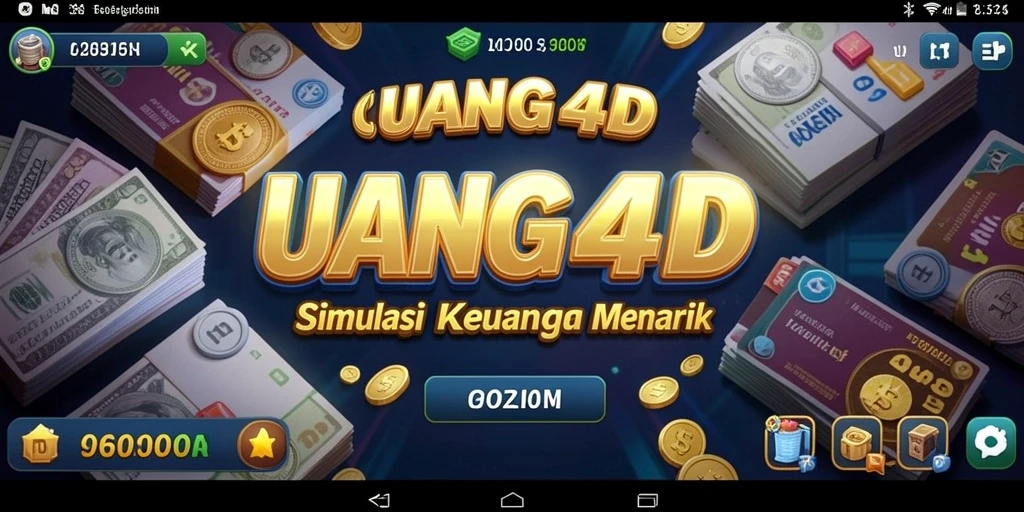 Tampilan gameplay menarik dari UANG4D yang menunjukkan strategi simulasi keuangan.